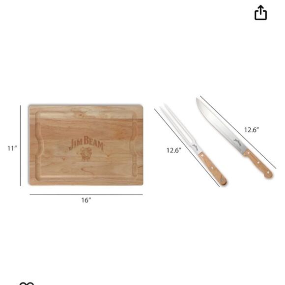 Jim Beam - 3-Piece Carving Set - Picture 3 of 4